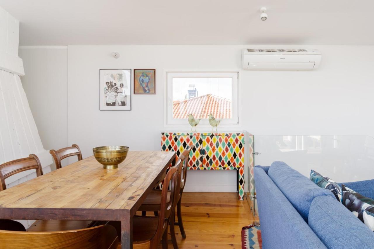 ליסבון Amazing Rooftop Terrace With River And Historic City View 4 Bedrooms 4 Bathrooms Ac 19Th Century Building Chiado מראה חיצוני תמונה